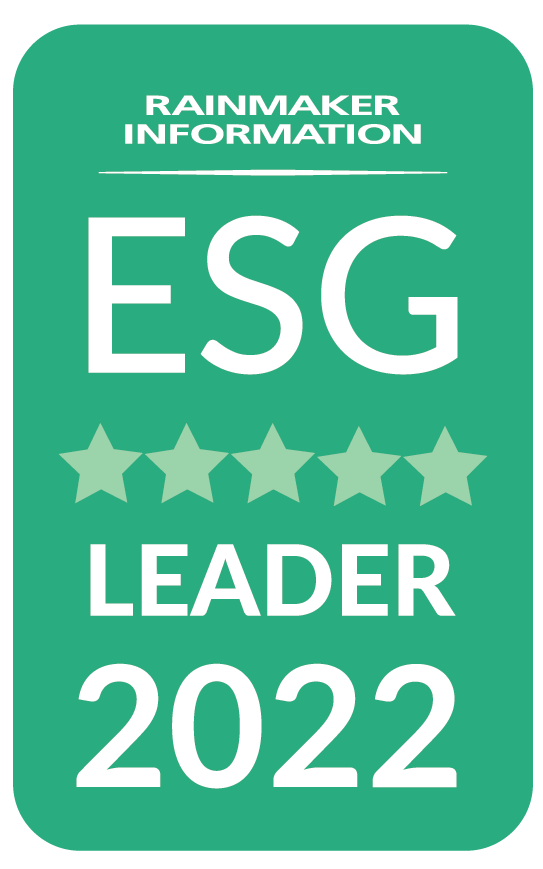 Rainmaker Information ESG Leader 2022 Award
