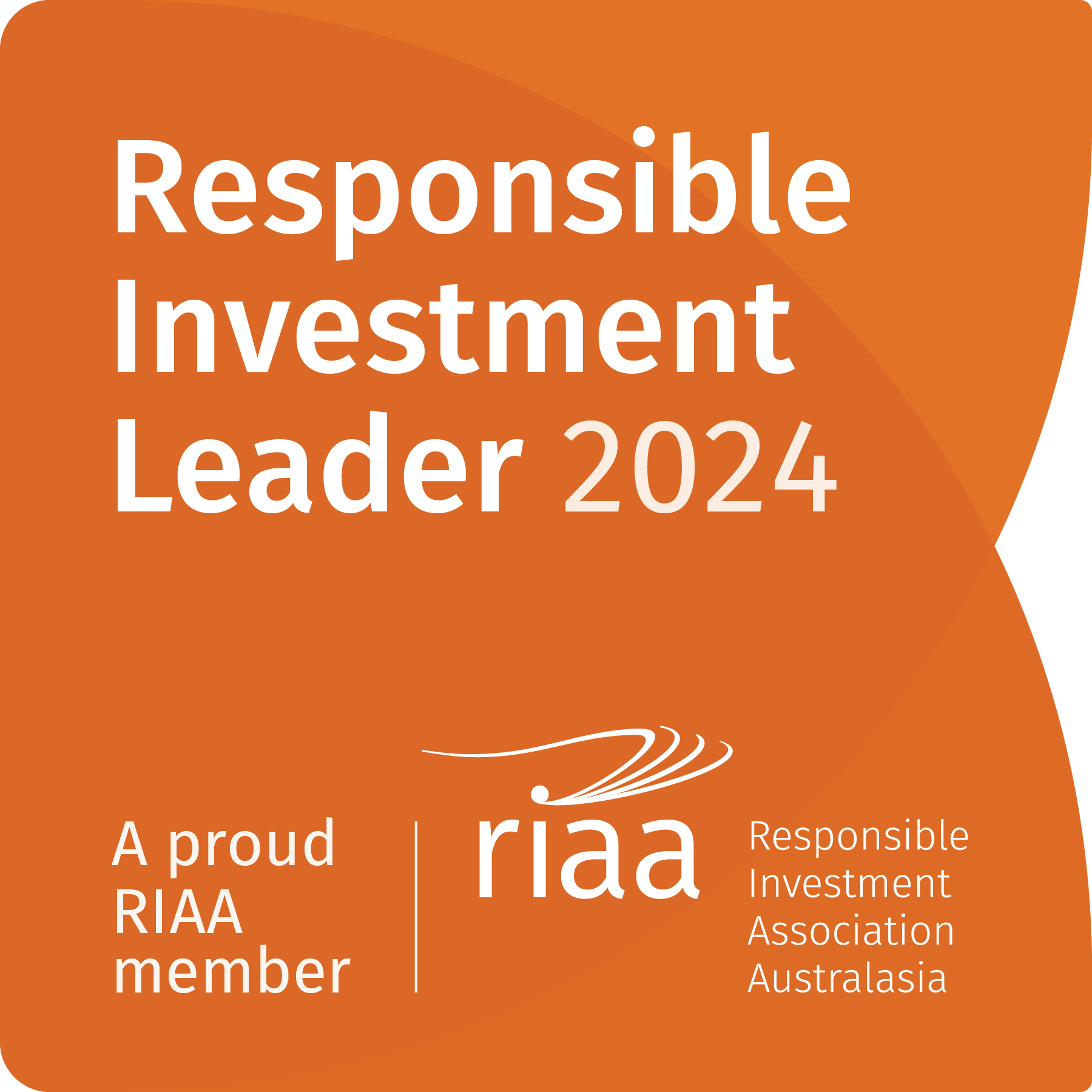 RIAA Responsible investment leader