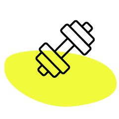 Minimalist heart with radiating lines