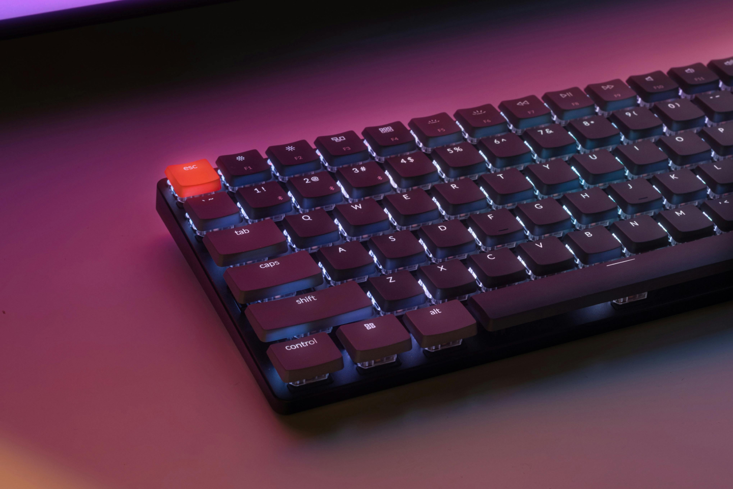 Keyboard demonstrating the growth of information technology