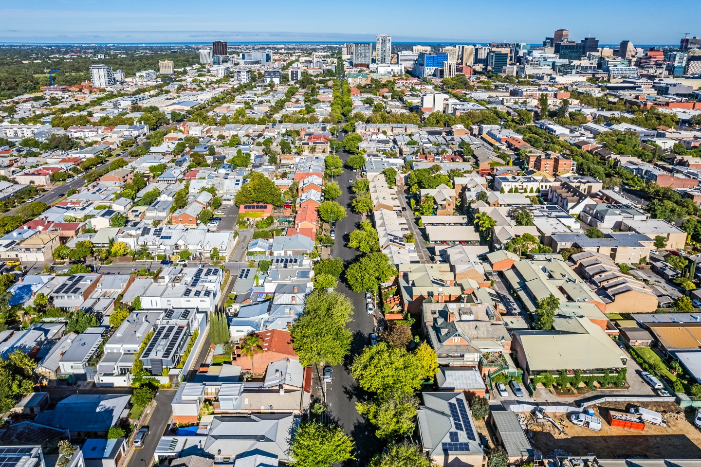 Property from above showing the Fund's nil exposure to real estate