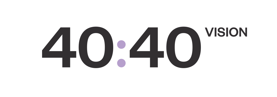 40:40 vision logo