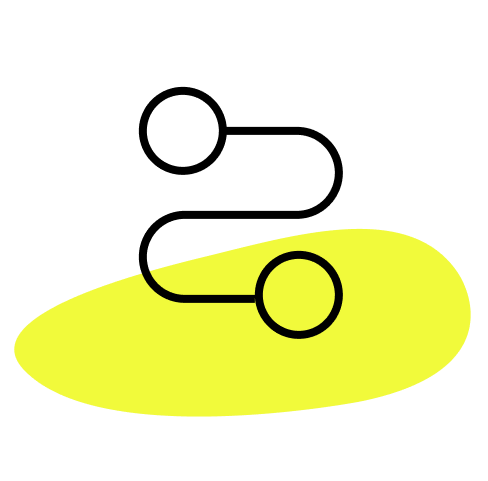 Icon for value 1 with sliding scale representing action on citrus blob