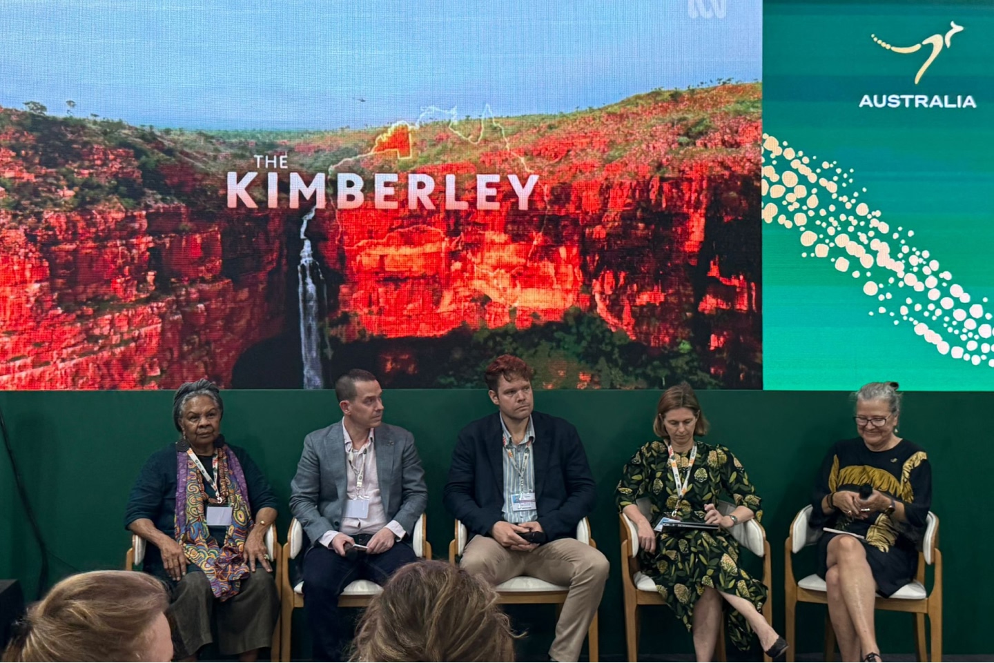 Professor Anne Poelina representing Australian Ethical at COP30 in Brazil