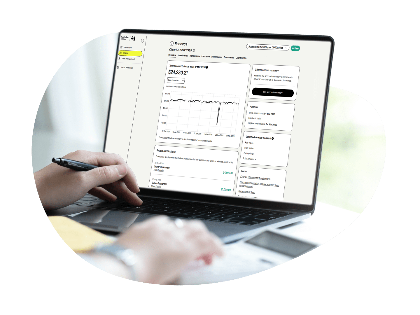 Our new adviser portal