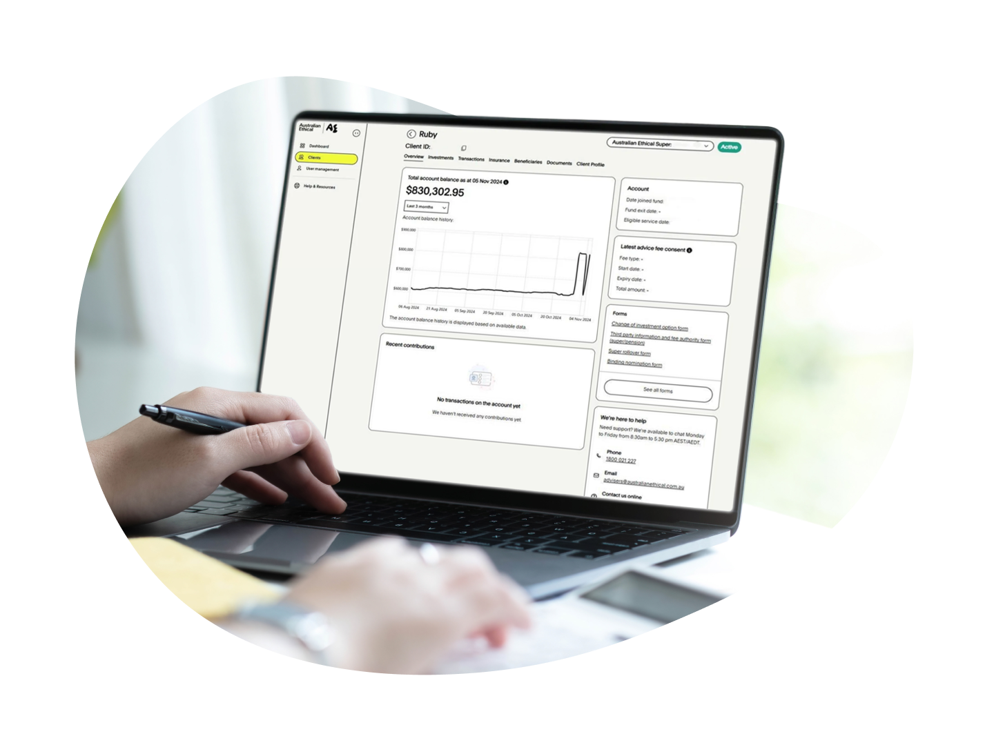 Our new adviser portal