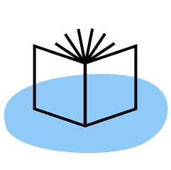 Minimalist icon of an open book indicating our Ethical Guide