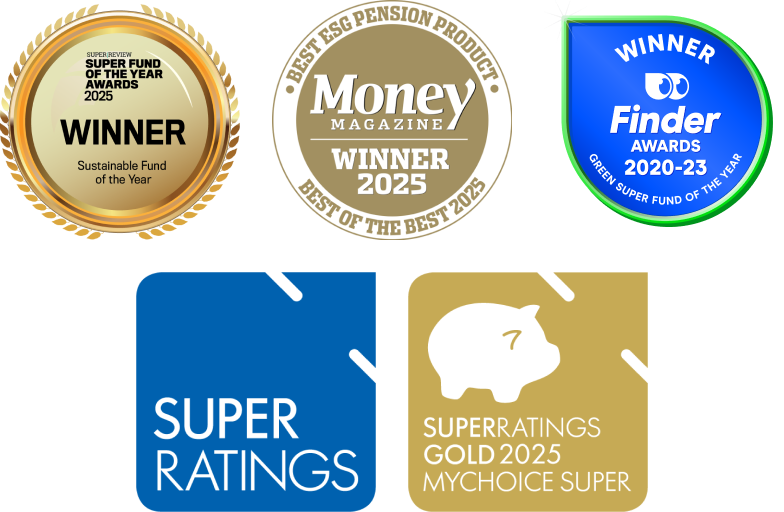Recent awards won by Australian Ethical