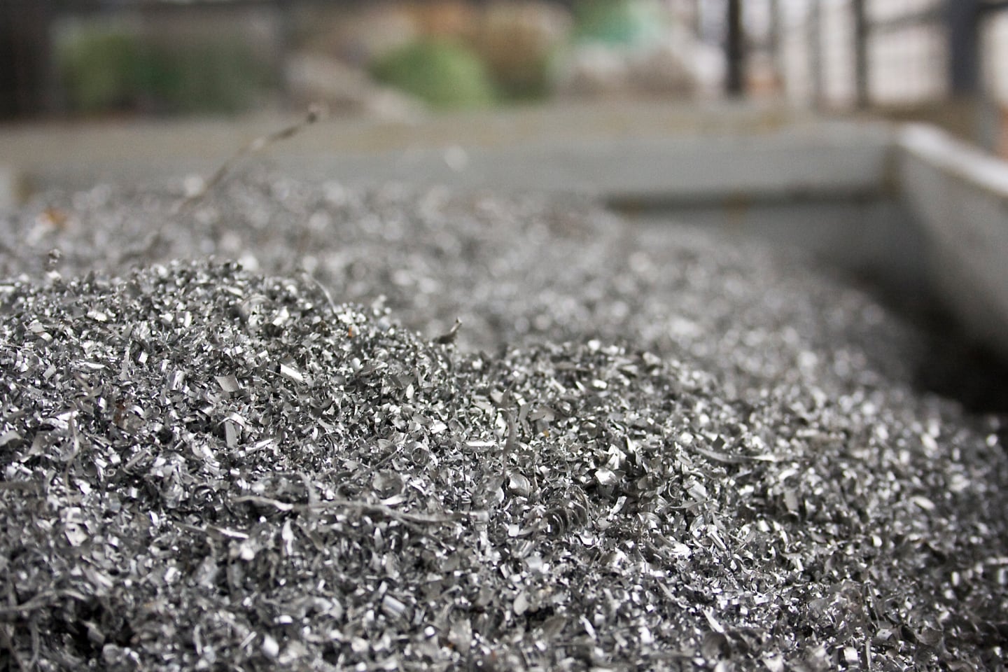 Finely ground metals representing investment in Sims Ltd